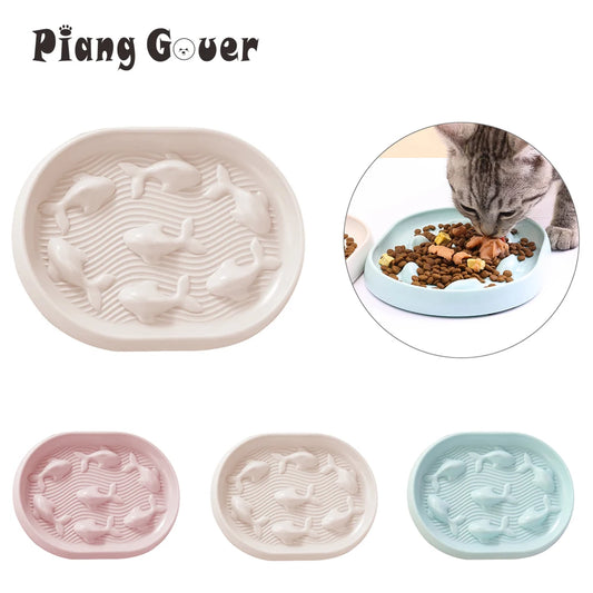 Dog Cat Bowl Anti Choking Slow Food Pet Bowl Bowl Pet Feeder Supplies